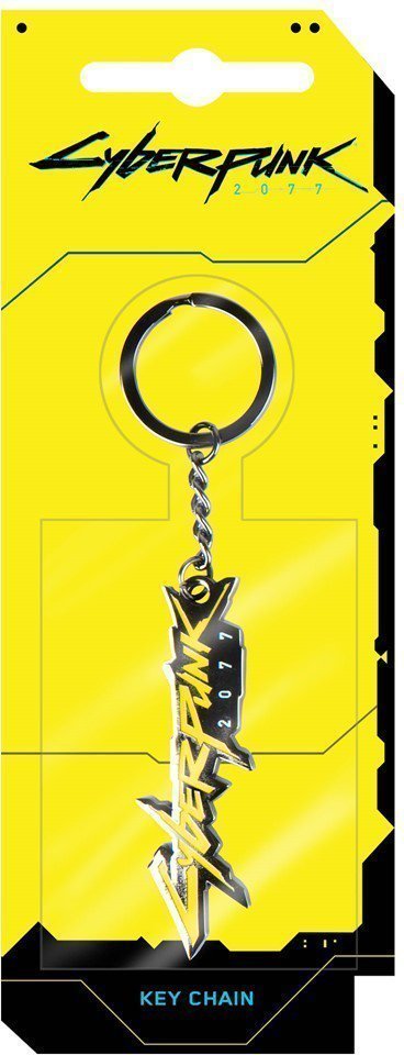 Брелок JINX Cyberpunk 2077 Logo Metal Keychain -   -