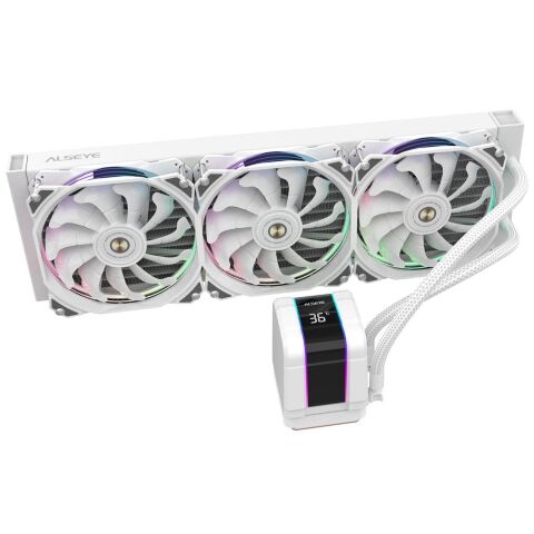 Система жидкостного охлаждения Alseye M360-PLUS-W II (AS.02.01.0032) - Нулевой остаток (Feed)  - Нулевой остаток (Feed) 