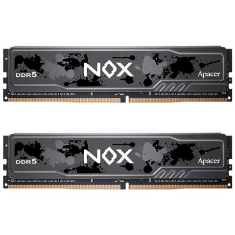 Модуль памяти для компьютера DDR5 32GB (2x16GB) 5600 MHz NOX Apacer (AH5U32G56C522MBAA-2) - Нулевой остаток (Feed)  - Нулевой остаток (Feed) 