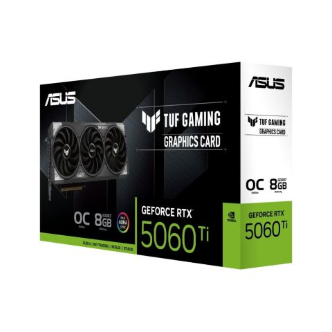 Видеокарта ASUS GeForce RTX5060Ti 8Gb TUF OC GAMING (TUF-RTX5060TI-O8G-GAMING) - Нулевой остаток (Feed) - Нулевой остаток (Feed)