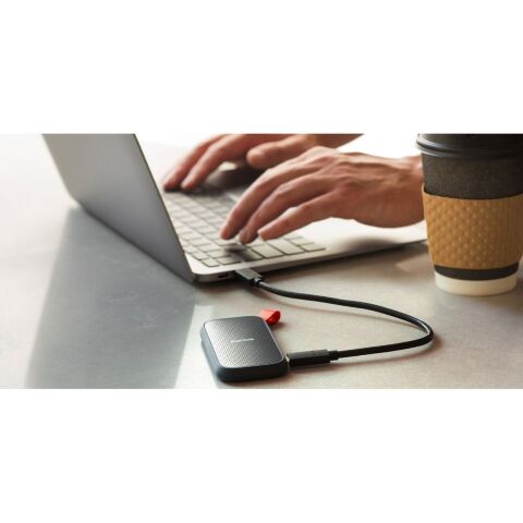 Накопитель SSD USB 3.2 2TB SanDisk (SDSSDE30-2T00-G26) - Нулевой остаток (Feed) - Нулевой остаток (Feed)