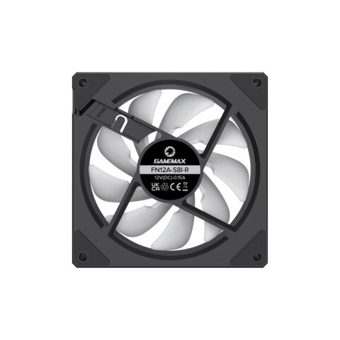 Кулер для корпуса Gamemax FN12A-S8I-R - Нулевой остаток (Feed) - Нулевой остаток (Feed)