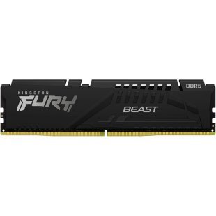 Модуль памяти для компьютера DDR5 64GB (2x32GB) 5200 MHz Beast Black Kingston Fury (ex.HyperX) (KF552C40BBK2-64)