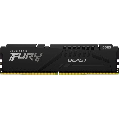 Модуль памяти для компьютера DDR5 64GB (2x32GB) 5200 MHz Beast Black Kingston Fury (ex.HyperX) (KF552C40BBK2-64) - Нулевой остаток (Feed)  - Нулевой остаток (Feed)