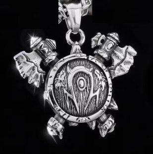 Медальон World of Warcraft Horde Варкрафт Орда (нержавеющая сталь) + подарочн.бокс