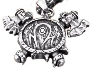 Медальон World of Warcraft Horde Варкрафт Орда (нержавеющая сталь) + подарочн.бокс