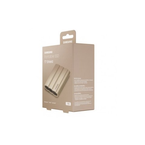 Накопитель SSD USB 3.2 1TB T7 Shield Samsung (MU-PE1T0K/EU) - Нулевой остаток (Feed)  - Нулевой остаток (Feed) 