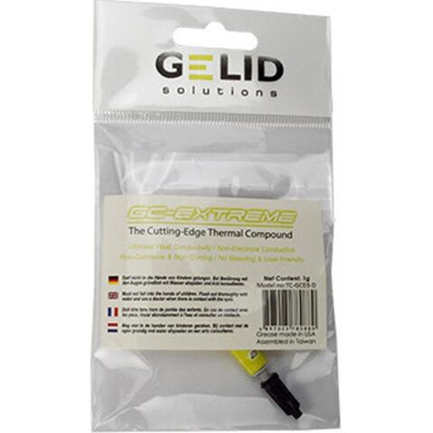 Термопаста Gelid Solutions GC-Extreme 1g (TC-GC-03-D) - Нулевой остаток (Feed) - Нулевой остаток (Feed)
