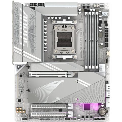 Материнская плата GIGABYTE X870 AORUS ELITE WIFI7 ICE (X870 A ELITE WF7 ICE) - Нулевой остаток (Feed) - Нулевой остаток (Feed)