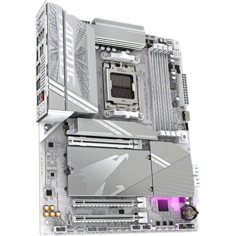 Материнская плата GIGABYTE X870 AORUS ELITE WIFI7 ICE (X870 A ELITE WF7 ICE) - Нулевой остаток (Feed) - Нулевой остаток (Feed)