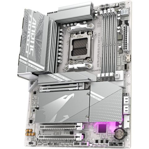 Материнская плата GIGABYTE X870 AORUS ELITE WIFI7 ICE (X870 A ELITE WF7 ICE) - Нулевой остаток (Feed) - Нулевой остаток (Feed)