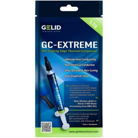 Термопаста Gelid Solutions GC-Extreme 3.5g (TC-GC-03-A) - Нулевой остаток (Feed)  - Нулевой остаток (Feed) 