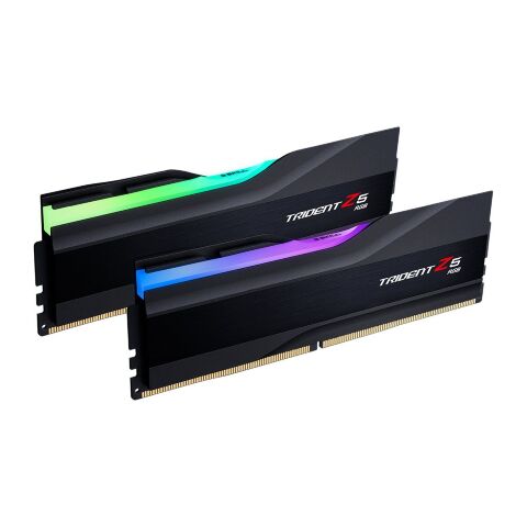 Модуль памяти для компьютера DDR5 32GB (2x16GB) 6000 MHz Trident Z5 RGB Black G.Skill (F5-6000J3636F16GX2-TZ5RK) - Модули памяти для компьютера  - Модули памяти для компьютера 