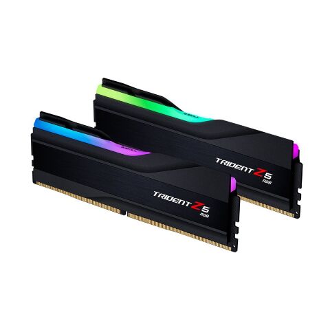 Модуль памяти для компьютера DDR5 32GB (2x16GB) 6000 MHz Trident Z5 RGB Black G.Skill (F5-6000J3636F16GX2-TZ5RK) - Модули памяти для компьютера  - Модули памяти для компьютера 
