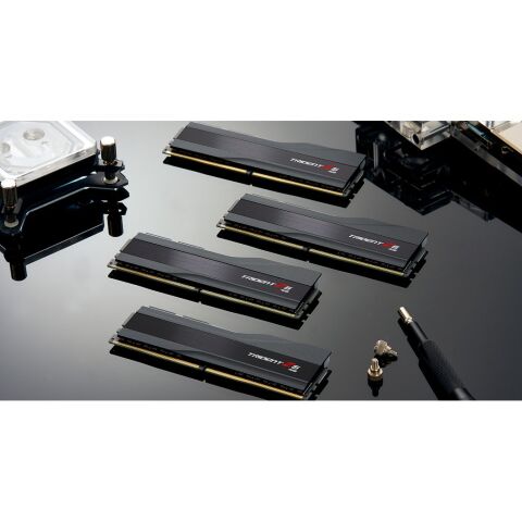 Модуль памяти для компьютера DDR5 32GB (2x16GB) 6000 MHz Trident Z5 RGB Black G.Skill (F5-6000J3636F16GX2-TZ5RK) - Модули памяти для компьютера  - Модули памяти для компьютера 