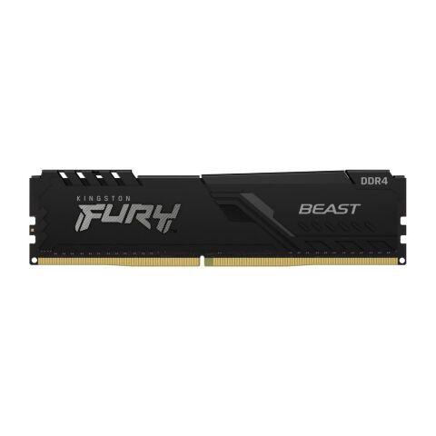 Модуль памяти для компьютера DDR4 16GB (2x8GB) 3600 MHz Fury Beast Black Kingston Fury (ex.HyperX) (KF436C17BBK2/16) - Нулевой остаток (Feed)  - Нулевой остаток (Feed) 