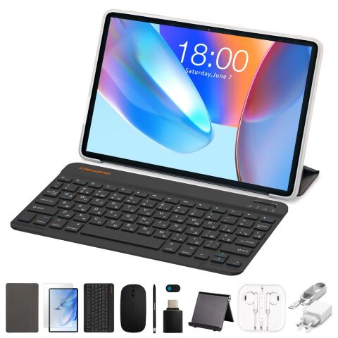 Планшет Teclast P33T KIT 10.1 3/64Gb Wi-Fi Blue Клавіатура/Миша/Навушники/Підставка/Стилус/Чохол (6940709688045) - Планшеты  - Планшеты 