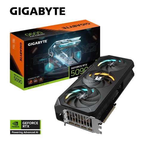 Видеокарта GIGABYTE GeForce RTX5090 32GB GAMING OC (GV-N5090GAMING OC-32GD) - Нулевой остаток (Feed)  - Нулевой остаток (Feed) 
