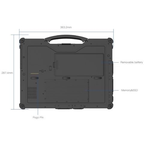 Ноутбук Vinga Scout X14A (X14A-1255321024B) - Нулевой остаток (Feed)  - Нулевой остаток (Feed) 