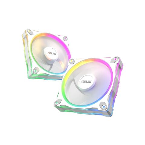 Кулер для корпуса ASUS PRIME MR120 REVERSE ARGB WHITE 3IN1 (90DA00L3-B09020) - Нулевой остаток (Feed)  - Нулевой остаток (Feed) 