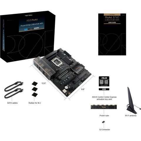 Материнская плата ASUS PROART B760-CREATOR WIFI - Системные (материнские) платы  - Системные (материнские) платы 