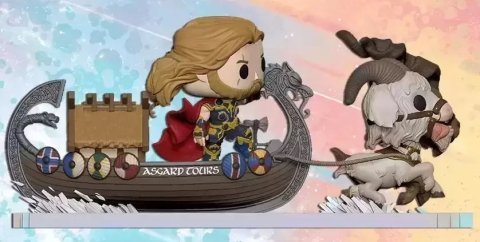 Фигурка Funko Marvel Thor: Love and Thunder The Goat Boat Фанко Тор лодка с козлами 290 -   -  