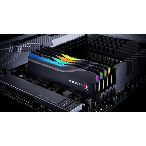 Модуль памяти для компьютера DDR5 32GB (2x16GB) 7200 MHz Trident Z5 RGB G.Skill (F5-7200J3445G16GX2-TZ5RK) - Модули памяти для компьютера - Модули памяти для компьютера