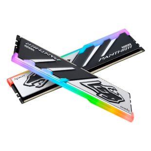 Модуль памяти для компьютера DDR5 32GB (2x16GB) 5600 MHz Panther RGB Apacer (AH5U32G56C5229BAA-2)