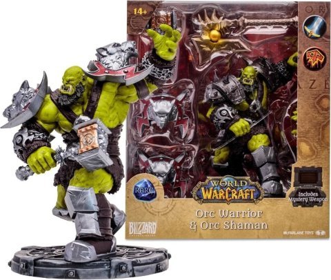 Фигурка McFarlane World of Warcraft Orc Warrior Shaman (Rare) Варкрафт Орк Воин Шаман -   -  
