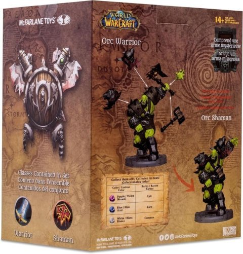 Фигурка McFarlane World of Warcraft Orc Warrior Shaman (Rare) Варкрафт Орк Воин Шаман -   -  
