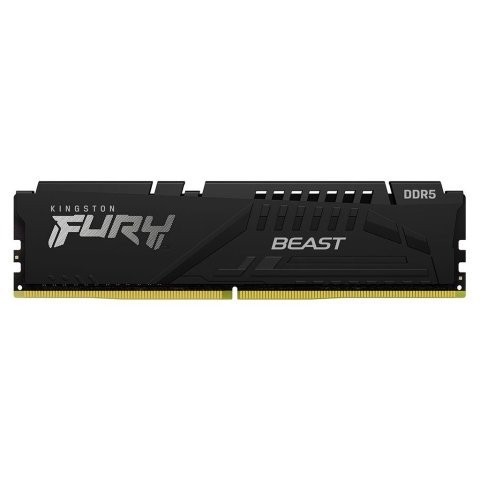 Модуль памяти для компьютера DDR5 16GB 5600 MHz Beast AM5 Black Kingston Fury (ex.HyperX) (KF556C36BBE-16) - Нулевой остаток (Feed) - Нулевой остаток (Feed)