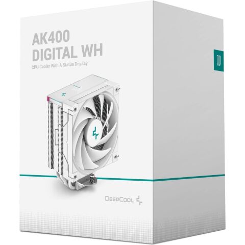 Кулер для процессора Deepcool AK400 Digital WH (AK400 Digital WHITE) - Нулевой остаток (Feed) - Нулевой остаток (Feed)