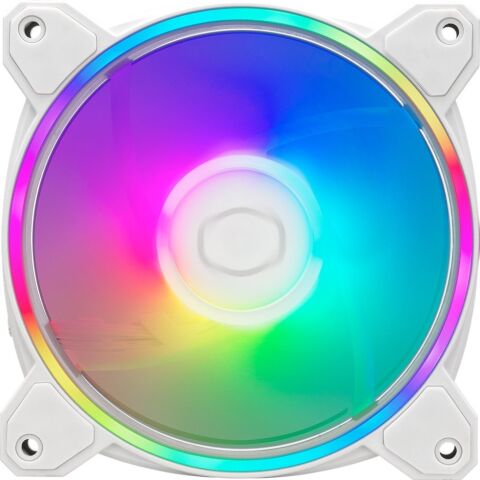 Кулер для корпуса CoolerMaster MasterFan MF120 Halo2 3 in 1 White (MFL-B2DW-213P2-R2) - Нулевой остаток (Feed)  - Нулевой остаток (Feed) 