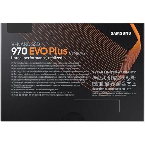 Накопитель SSD M.2 2280 500GB 970 EVO Plus Samsung (MZ-V7S500BW) - Нулевой остаток (Feed) - Нулевой остаток (Feed)