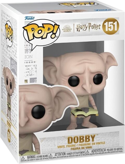 Фігурка Funko Harry Potter Dobby фанко Гаррі Поттер Доббі книга носок 151 - -