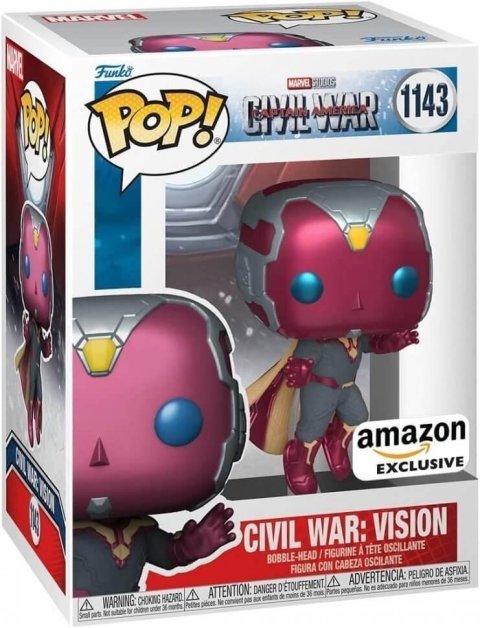 Фигурка Funko Marvel Civil War Vision Фанко Вижн Amazon Exclusive 1143 - -