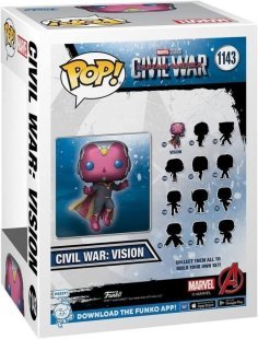 Фигурка Funko Marvel Civil War Vision Фанко Вижн Amazon Exclusive 1143