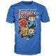 Футболка Funko Marvel Fantastic Four Collector Corps T-Shirt фанко Фантастическая четвёрка (размер L) - -