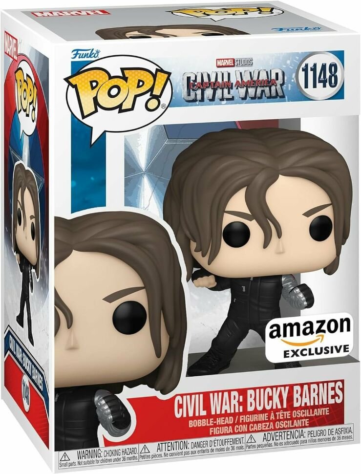 Фигурка Funko Marvel: Civil War Bucky Barnes Фанко Баки Барнс (Amazon ...