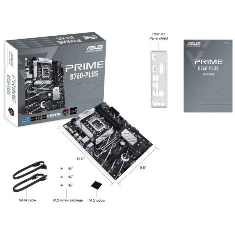 Материнская плата ASUS PRIME B760-PLUS - Нулевой остаток (Feed)  - Нулевой остаток (Feed) 