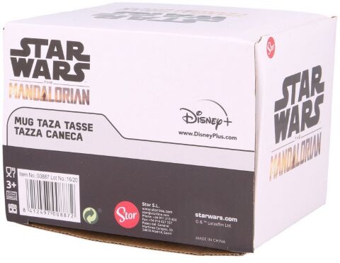 Кружка Star Wars Mandalorian The Child Ceramic Breakfast Mug Чашка 400 ml -   -  