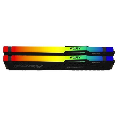 Модуль памяти для компьютера DDR5 64GB (2x32GB) 5600 MHz Beast RGB Kingston Fury (ex.HyperX) (KF556C36BBEAK2-64) - Нулевой остаток (Feed) - Нулевой остаток (Feed)