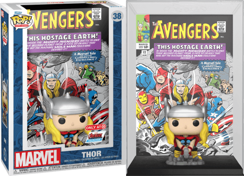 Фигурка Funko Pop Marvel Comic Cover Thor Фанко Тор Exclusive 38 -   -  