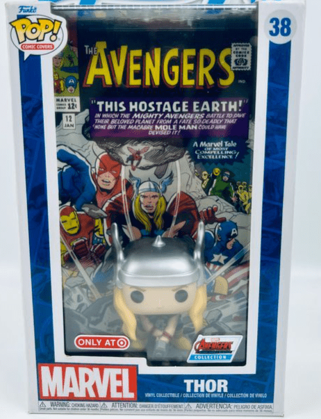 Фигурка Funko Pop Marvel Comic Cover Thor Фанко Тор Exclusive 38 -   -  
