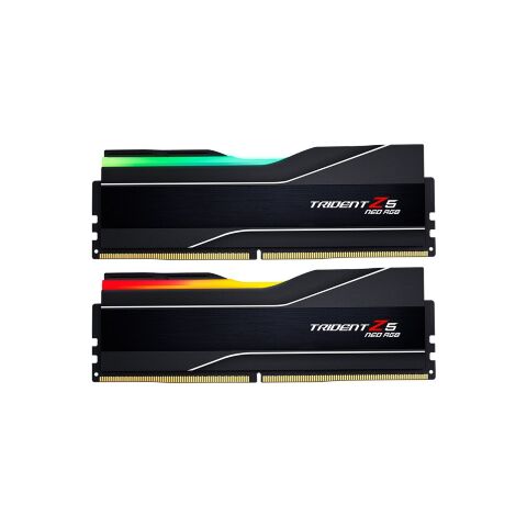 Модуль памяти для компьютера DDR5 32GB (2x16GB) 6000 MHz Trident Z5 NEO RGB for AMD G.Skill (F5-6000J3038F16GX2-TZ5NR) - Нулевой остаток (Feed) - Нулевой остаток (Feed)