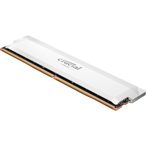 Модуль памяти для компьютера DDR5 16GB 6000 MHz Pro Overclocking White Micron (CP16G60C36U5W) - Нулевой остаток (Feed) - Нулевой остаток (Feed)