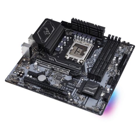 Материнская плата ASRock H670M PRO RS - Нулевой остаток (Feed)  - Нулевой остаток (Feed) 