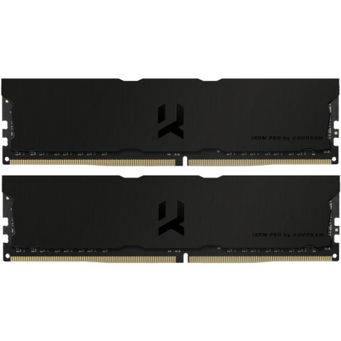 Модуль памяти для компьютера DDR4 32GB (2x16GB) 3600 MHz IRDM Pro Deep Black Goodram (IRP-K3600D4V64L18S/32GDC) - Нулевой остаток (Feed) - Нулевой остаток (Feed)