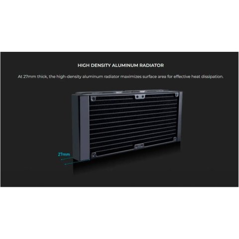 Система жидкостного охлаждения Lian Li GA II Lite 360P, Black (G89.GA2L36PB.00) - Системы водного охлаждения  - Системы водного охлаждения