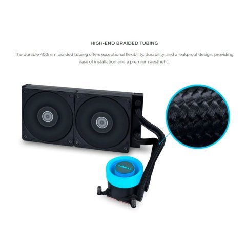 Система жидкостного охлаждения Lian Li GA II Lite 360P, Black (G89.GA2L36PB.00) - Системы водного охлаждения  - Системы водного охлаждения